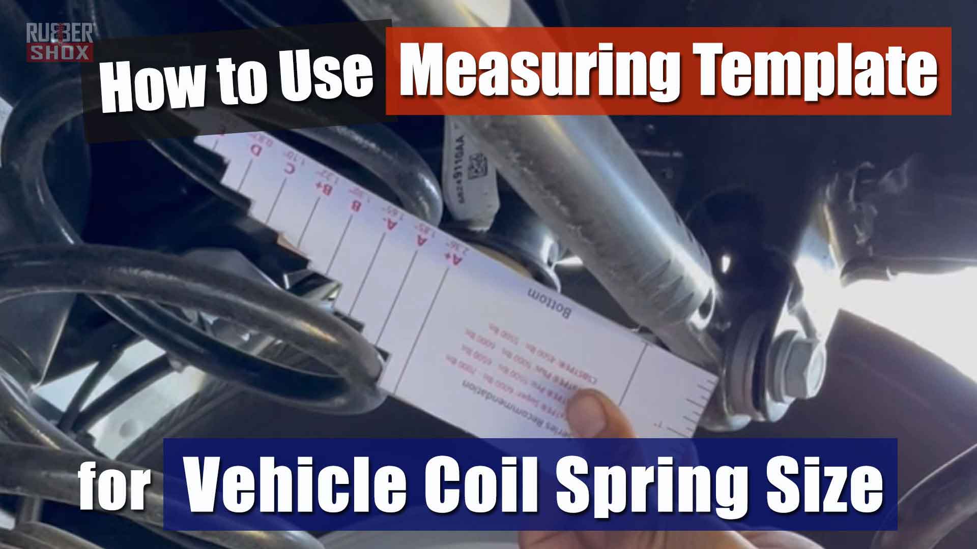 Coil Spring Buffer Size Selection Template User Guide