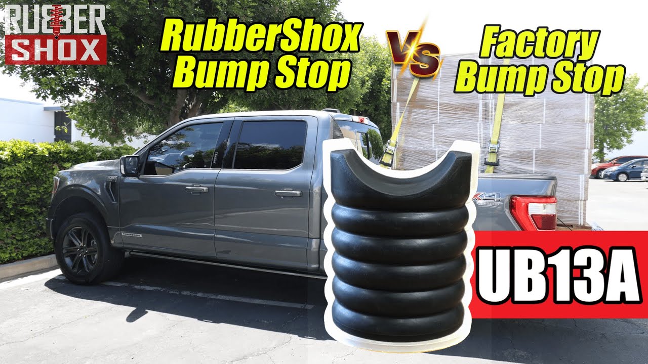 Which Bump Stop Performs Better? RubberShox vs Factory | UB13A Test