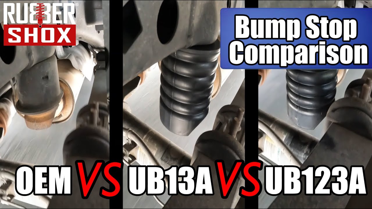 Which Bump Stop Wins? OEM vs RubberShox UB Series Tested on Road